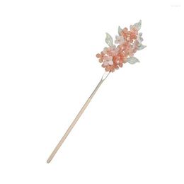 Hair Clips Sticks Flower Design Beautiful Chinese Handmade Hairpin Hanfu Dress Ancient Style Hairs Ornaments Christmas