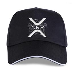 Ball Caps Men's Ripple Xrp Cryptocurrency Vintage Pure Cotton Baseball Cap Crypto Round Collar Camisa Streetwear