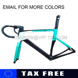 Car Truck Racks est Carbon Disc Brake Road Bicycle Bike FrameHandlebarStem 14212 Racing Frame BB30 XDP DPD Available 230617