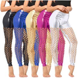 Earth Yoga Pants Slim Sequin Glitter For Holiday Outfits Casual Yoga Leggings Leg Women's Pants Leggings Sequin Bling Shiny