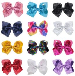 Big Size Hair Bow Ties Hair Clips Texture Satin Bow Hairpin Girl Hair Accessories For kids Summer Bowknot Hairpins Headdress Accessories