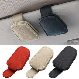 Interior Accessories Sunglasses Holder Clip Universal Car Auto Sun Visor Glasses Box Card Ticket Eyeglass Hanger