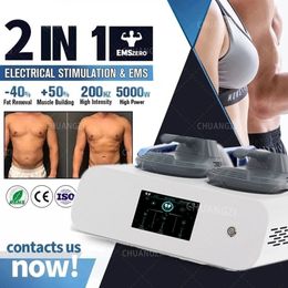 2023 new Sales Slimming Machine The DLS-EMSLIM High-efficient Safe And Convenient Equipment For Muscle Building And Fat Reduction Two RF Handles