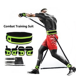 Resistance Bands Professional Fighting Training Belt Men Women Rope Fitness Exercise Elastic Gym Workout Boxing Equipment 230617