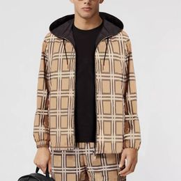 Mens Jackets Windbreaker Mens hooded Jacket Clothing Causal Jackets Sleeve Designers Men Coats Clothings