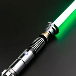 Novelty Games THYSABER Luke metal hilt pixel smooth swing Duelling lightsaber with 1027 sets of sound effects Laser Sabre 230619