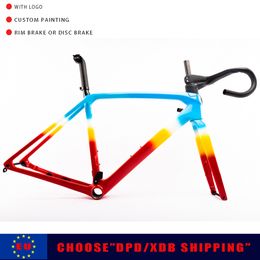 Car Truck Racks Light Weight Carbon Road Bike Frame T1000 UD Disc Cycling Frameset Disc Brake V Bicycle Racing XDB DPD 230617