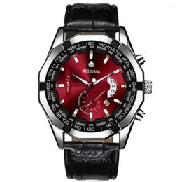 Wristwatches Cool Practical Automatic Anti Scratch Quartz Watch Convenient Sport Pointer For Business