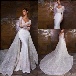 2022 Design Vestidos De Noiva Sereia Com Trem Destacável Lindo Renda Vestido De Noiva De Luxo Aplicado Vestidos De Noiva Country291W