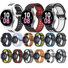 Silicone Bracelet Straps for Samsung Galaxy 5 4 3 Classic Pro Sport Watch Smart Watches Band 20mm Replacements Bands