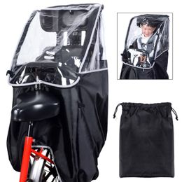 Bike Groupsets Bicycle Child Seat Rain Cover Baby Saddle Protector Weatherproof MTB 230619