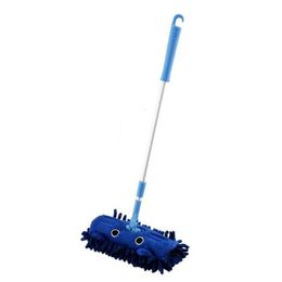 Tools Workshop Restaurant Gifts Stretchable Pretend Play Floor Mop Ergonomic Kindergarten Kids Toy Early Education Cleaning Tools Multifunction 230617