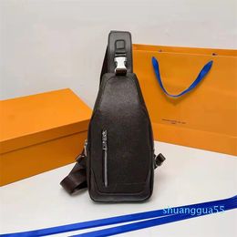 Designer Brand Women Waist Bags Men Crossbody Casual Sporty Shoulder Bag Male Chest Pack Messenger Fashion Handbag leather