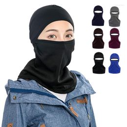 Bandanas Outdoor Ski Neck Fleece Winter Warmer Protection Hat Motorcycle Scarf Full Face Cover Cycling Balaclava