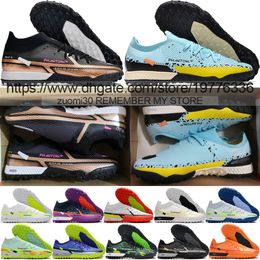 Send With Bag Quality Football Boots Phantom GT2 Elite PRO TF Turf Futsal Soccer Cleats Mens World Cup Soft Leather Comfortable Trainers Neymars Lithe Football Shoes