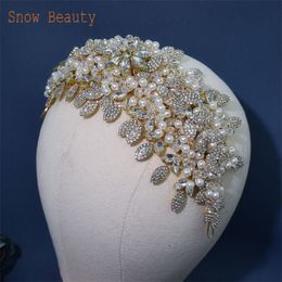 Hair Clips Barrettes DZ065 Wedding Crown Brides Accessories Bridal Jewellery Earring Sets Crystal Headband Fashion Headpiece 230619