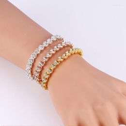 Bangle Bohopan Elegant Heart Bracelets Bangles For Women Fashion Exquisite Female Shine Rhinestone In Jewellery 2023