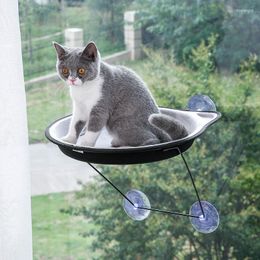 Cat Beds Window Hammock For Pet Removable Bed Mount Pod Lounger Suction Cups House Sleeping Supplies Free