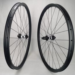 Bike Wheels 29er Wide 30mm 33mm 34mm 35mm 36mm 40mm Depth 23mm 25mm Mountain carbon mtb wheelset Boost DT350S wheels 230619