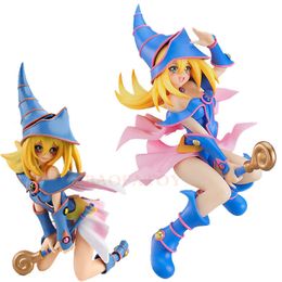 Action Toy Figures 21cm POP UP PARADE Yu-Gi-Oh! Duel Anime Figure Dark Magician Girl Action Figure Figure Collection Model Doll Toys