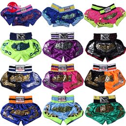 Other Sporting Goods Kids MMA Shorts Multi Colors Fashion Boxing Shorts Womens Tiger Muay Thai Shorts Men Fight Kickboxing Pants Boxeo Accessories 230617