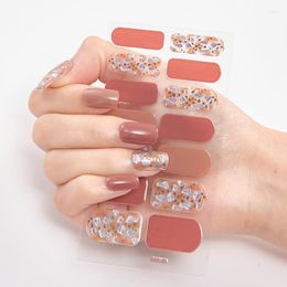 Nail Stickers Solid Colours And Creative Art Wraps DIY Adhesive Sticker For Nails Designer Women Salon