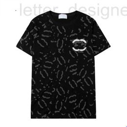 Men's T-Shirts designer T-Shirt 2023 Fashion design Channel WomenTop Cotton Wrinkle proof Printed Letter Casual Couple Clothing 08-007 CVU2