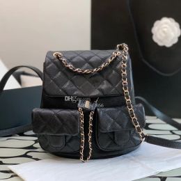 Designer Backpack Genuine Leather Shoulder Bag 20.5CM High Imitation Fashion Bucket Bag with Box ZC501
