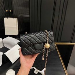 Brand Designer Bags Channel 19 bag Messenger Bag Handbag Envelope bags Shoulder Bag Tote bag 2023 Women's New Fashion texture Pearl lock Golden ball CF Crossbody bag