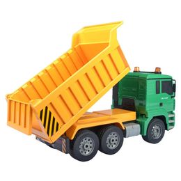 1:20 RC Dump Truck E520 8 Channel 2.4G Tipper Lorry Car Dumper truck Project Tilting Engineering Machine Remote Control Toys