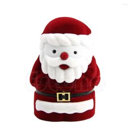 Jewellery Pouches Sweet Santa Ring Earring Ear Stud Storage For CASE Jewellery Container Box