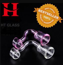 Glass Smoking Pipes Manufacture Hand-blown bongs S-shaped small cup cigarette nail glass cigarette set