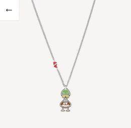 Nigo MADE Duck Pendant Necklace silver chain