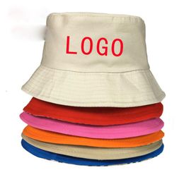 Travel Fisherman Leisure Bucket Hats Solid Colour Fashion Men Women Flat Top Wide Brim Summer Cap For Outdoor Sports Visor DF247