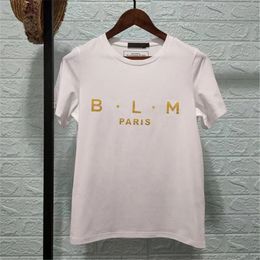 Designer Tshirts Luxury T-shirt Branded t Shirt Clothing Letter Short Sleeve Spring Summer Men and Women Tee Pure Cotton