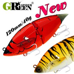 Baits Lures GRS Swinbait 120mm 40g Vibration Floating Fishing Lure Systems Hard Lure Artificial VIB Bait Bass Fishing Lure Pike Perch 230619