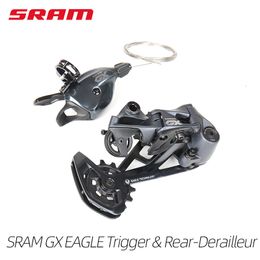 Bike Derailleurs SRAM GX EAGLE Lunar 1X12 12 Speed MTB Groupset Kit Shifter Lever Trigger Right Side Rear Derailleur Black Bicycle Part 230619