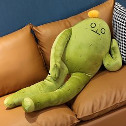 Stuffed Plush Animals Warm hug cactus anthropomorphic Stuffed toy pillow simulating cactus soft toy filling therapy pillow gift for girlfriend 230619
