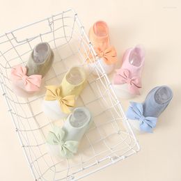 First Walkers Born Baby Shoes Spring And Summer Bow Children Indoor Cute Princess Infant Socks Toddler For Girl