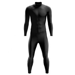 Cycling Jersey Sets Men's Triathlon Jumpsuit Suit Tights Uniform Long Sleeves Bicycle Skinsuit Maillot Ciclismo Macaquinho Clothing 230619