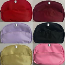 LL Multifunctional Storage Makeup Bag Portable Shell Shape Travel Toiletry Bag Six Colour Cosmetic bags Women