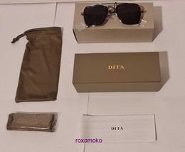 Top Original wholesale Dita sunglasses online store FLIGHT 006 Smoke Grey Crystal Black Palladium 2