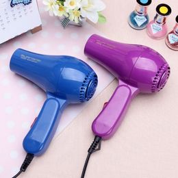 Hair Dryers Foldable Portable Mini Blow Dryer 850W Traveller Compact Blower Power Adapter Converter Voltage Transformer 230620