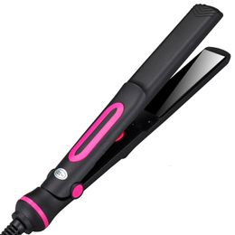 Hair Straighteners Straightener Temperature Adjustment Tourmaline Ionic Flat Iron Widen Panel Ceramic Heating Plate Salon Styling Tool 230620