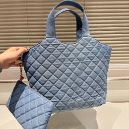 Denim Bags Fashion Shoulder Designer Brand Bag Tote Leather Crossbody Luxury Handbags High Quality Bag Women Letter Purse Phone Wallet Plain Large Plain