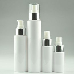 40ml 50ml 100ml white Spray Bottle/Emulsion Liquid Bottle Travel Portable Refillable Empty Lotion Bottles F1366 Xhmur