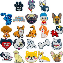 Shoe Parts Accessories Cute Pretty Dog Charms For Clogs Sandals Funny Drop Delivery Otqgx