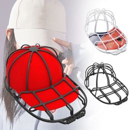Snapbacks Baseball Hat Cleaning Protector Cap Washer Adult/Kid's Hats Double-deck Frame Cage Caps Protector Anti-wrinkle Home Washing Cage 230619
