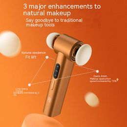 Imported makeup automatic tools electric self-energy makeup instrument beauty instrument home convenient beauty sponge wet and dry with imported makeup sponge