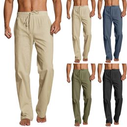 Mens Pants Classic Color Casual Men Spring Summer Business Fashion Comfortable Stretch Cotton Straigh Jeans Trousers 230620